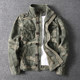Spring-autumn-winter outdoor training high-necked cotton thick and wear-resistant men's military uniform tooling multi-pocket camouflage jacket jacket Spring-autumn-winter outdoor training high-necked cotton thick and wear-resistant men's military uniform tooling multi-pocket camouflage jacket jacket