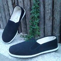 3544 cloth shoes Old Beijing Thousand Floors Bottom Male Casual Deodorant Comfort Working Shoes Black Sails Shoes Suction Sweaty Feet Shoes