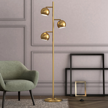 American living room floor lamp minimalist Nordic modern simple bedroom sofa light luxury vertical table lamp ins Net red light