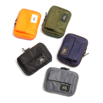 Japanese niche tide brand mini WALLET men and women hold nylon fabric short coin purse card bag pocket small bag