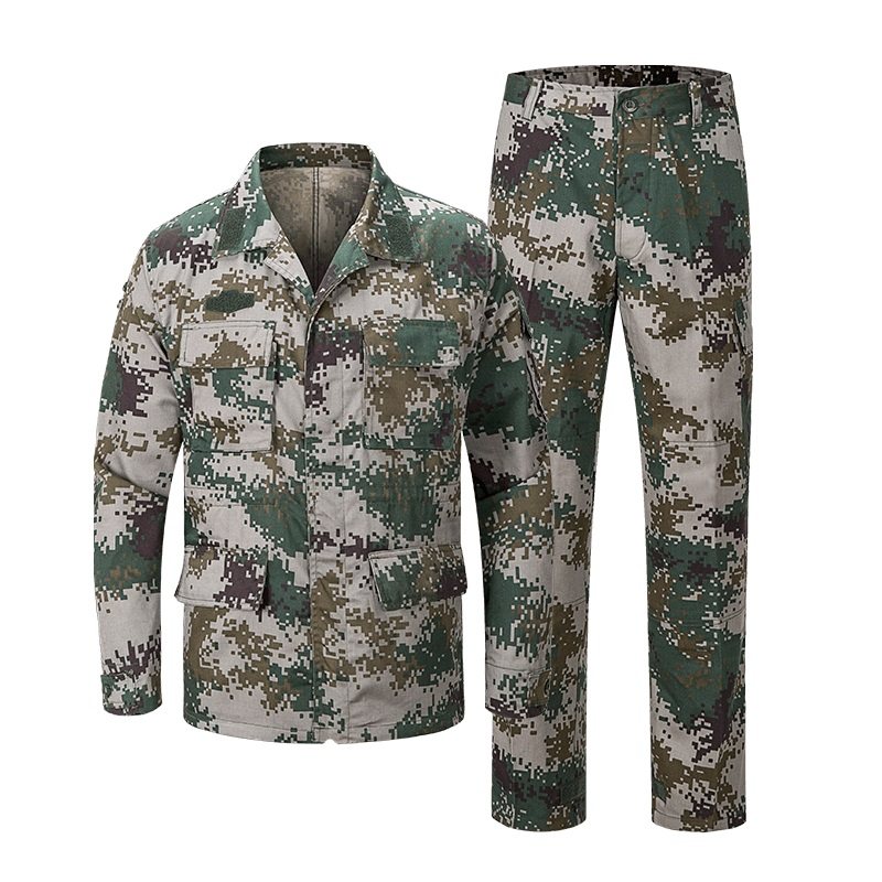 07式丛林陆军军装春秋迷彩军训服