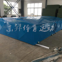 High jump sponge pad protective shed Back Vietnamese sponge storage Parkour rock climbing somersault thickened sponge bag rainproof shed