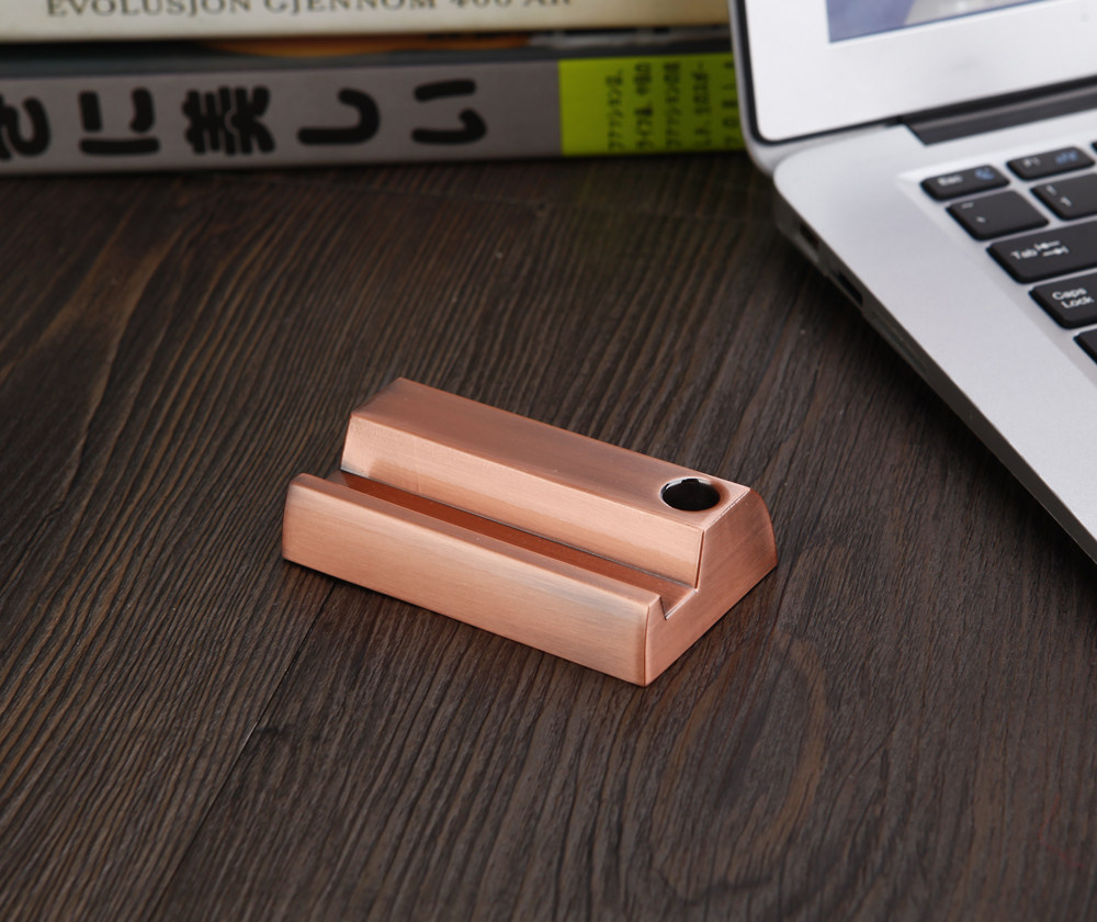 高档金属笔插笔插办公笔插名片盒卡夹插笔插卡片插卡片盒笔架纸镇