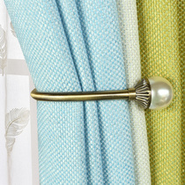 Simple curtain adhesive hook Nordic style U-shaped wall hook wall hook Pearl style curtain hook curtain buckle without hanging ball