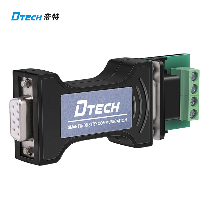 detec dt-9000 232 to 485 converter industrial passive isolation converter serial port protocol module lightning surge bidirectional mutual conversion rs232 to rs485 converter