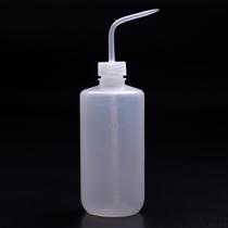 Import Washing Bottle 500ml Clear Elbow Plastic Laboratory New Products 1000ml Laboratory Consumables Laboratory