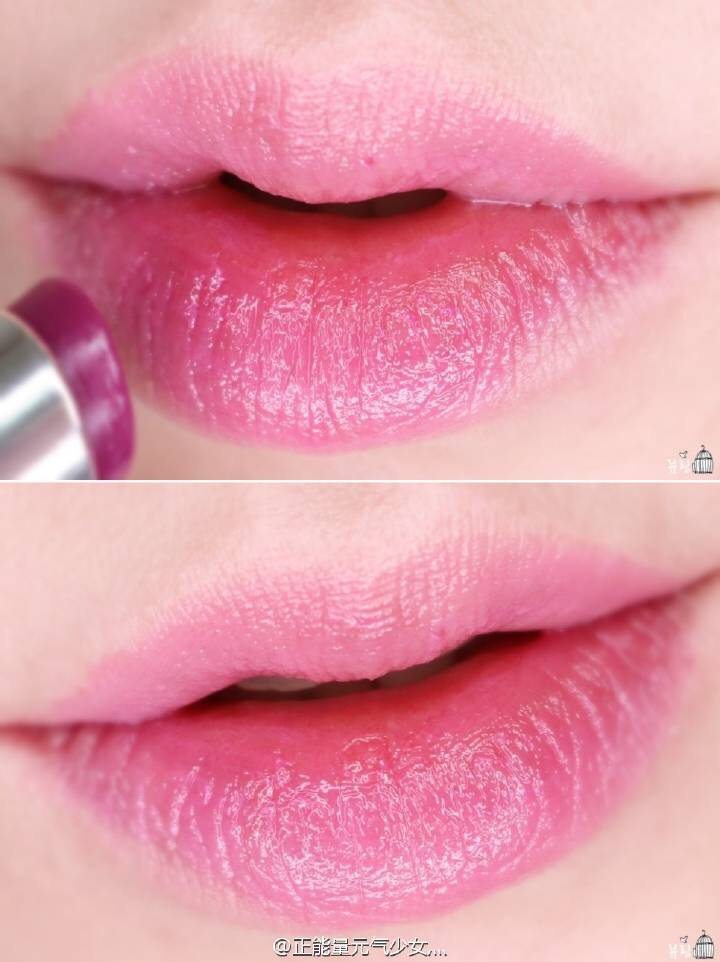 促销法国代购dior粉漾变色唇膏006梅子色去唇纹淡化唇色正品