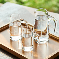 Home White Wine Glass Divider Thickened White Sprinkle Wine Pot 150ml Small Number Hotel Special Quantity Cup With Scale Small