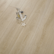 E0 grade environmentally friendly flooring Nordic style laminate wood floor home decoration bedroom floor heating wood color 12mm wear-resistant
