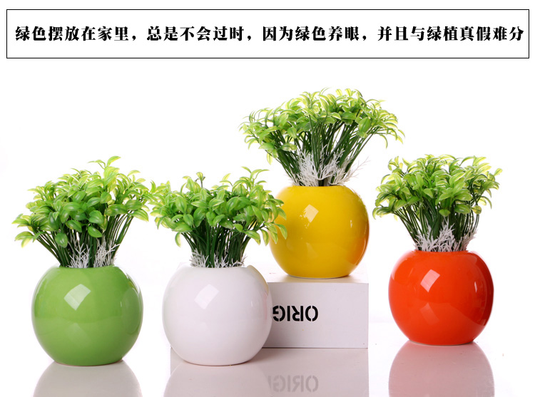 Small pure and fresh and ceramic vase furnishing articles TV ark, creative flower arranging home decoration I and contracted sitting room decoration ideas