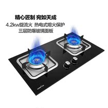 Schindler DS312T natural gas stove swirl fire gas stove Household embedded desktop liquefied gas dual stove energy saving