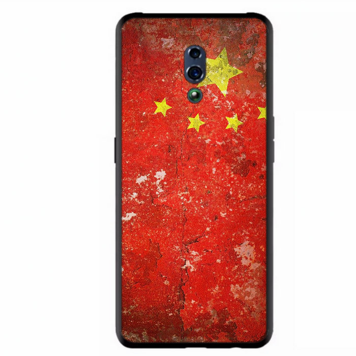 r chinese style oppo reno4pro mobile phone case r17 protective cover r15x five-star red flag f11 soft k7 tide 5
