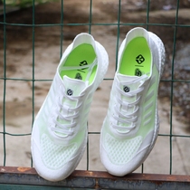 Summer breathable large mesh surface light shock absorption soft bullet popcorn bottom white casual sports running shoes for men and women Putian