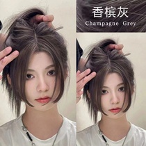 Champagne gray brown hair dye plant pure natural non-irritating genuine brand dyes foam cream women at home