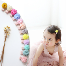 Korean baby foreign style broken hair clip hair clip Hair accessories Childrens hair clip Infant hair card BB clip Girl headdress