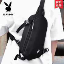 Flowers Playboy Skew Satchel Bag Mens Summer New Single Shoulder Backpack Small Slanted Back Chest Packs Ins Tide Cards 100 Purse Strings
