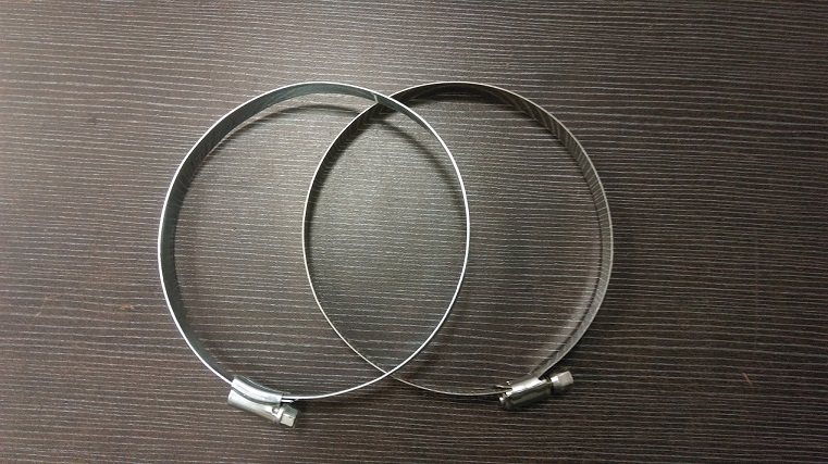 直径100mm/150mm卡箍/卡环一对2个 排气扇换气扇排风扇管道配件