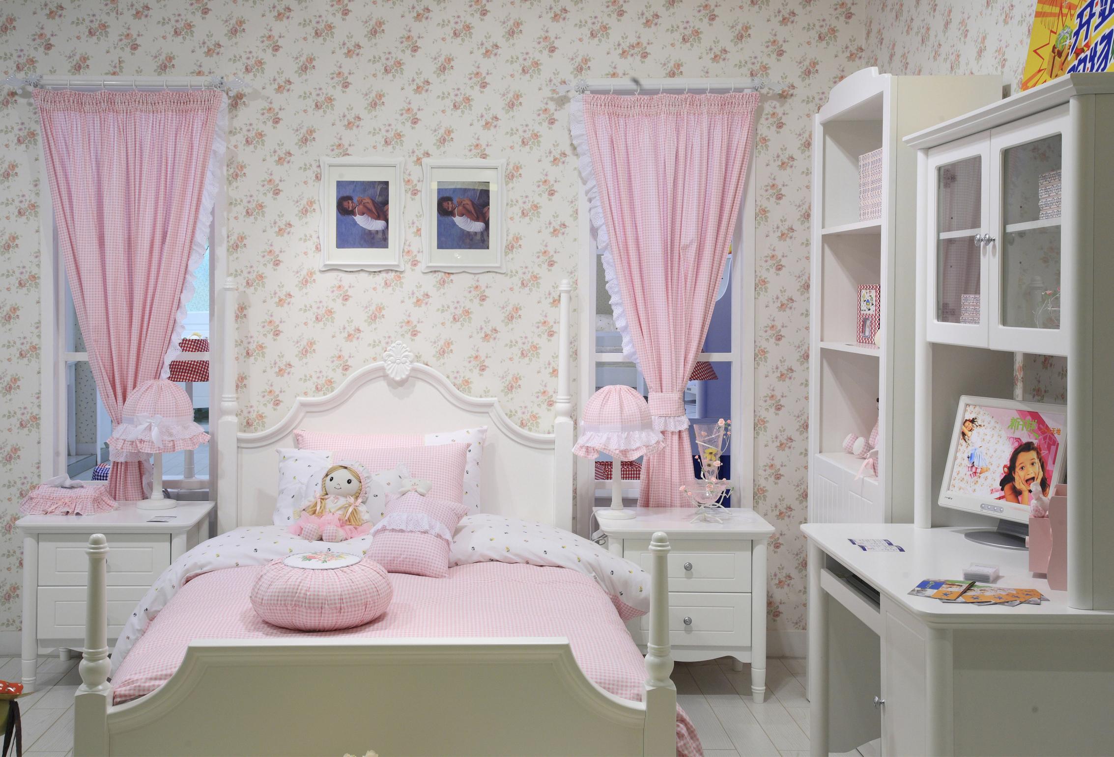 梦幻小公主,打造健康儿童房