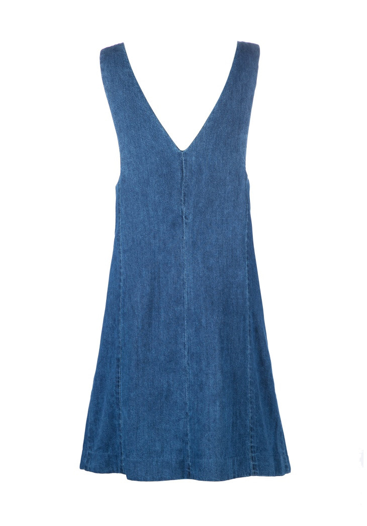 [2件9折]veromoda背带纯棉牛仔牛仔裙女-316342002