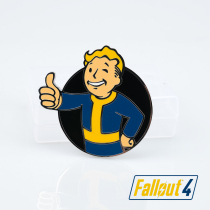 Radiation 4 vaultboy beeps the enamel metal badge key button pendant around the periphery