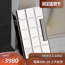 Original givenchy Givenchy Premium Business Atmosphere Pulley Flint Gas Lighter Silver g43