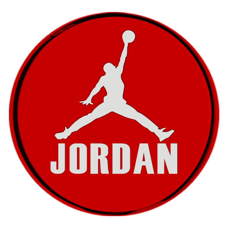 临捷乔丹车贴nba球星乔丹汽车装饰贴纸 个性贴花反光飞人车贴