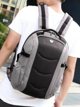 OZUko Jian Can mens double shoulder bag large capacity travel travel bag casual fashion business commuter tide backpack