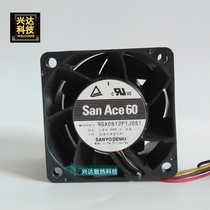 Sanyo 6CM violent fan 9 GA0612P1J051 6038 12V 1 5A four-wire server fan