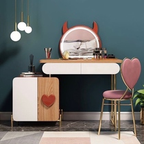 New North European net red Little devil dresser ins wind small apartment bedroom light luxury simple storage cabinet Girl princess