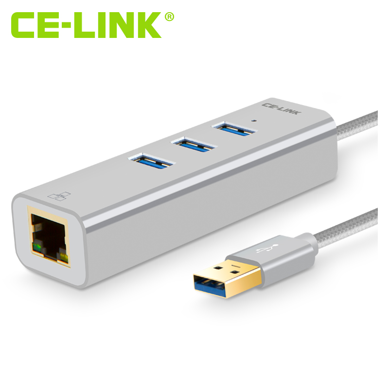 celink USB3.0千兆有线网卡免驱动以太网集线器HUB分线器电脑接口产品展示图4