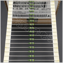 Imported Czech Republic 47R 0 25W VISHAY MRS25 1 4W 47 OHM metal film resistance 47Ω