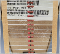 Imported from India 2 2K 1W VISHAY PR01 2K2 1% metal film resistance generation 0 25W 1 4W