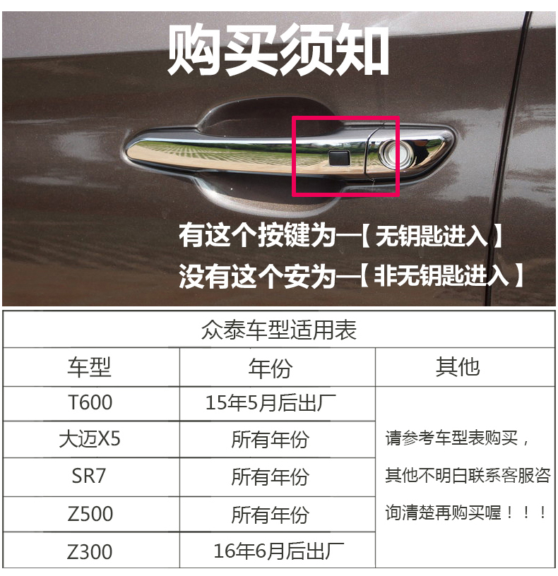 众泰t600 sr7大迈x5一键自动升窗器介绍