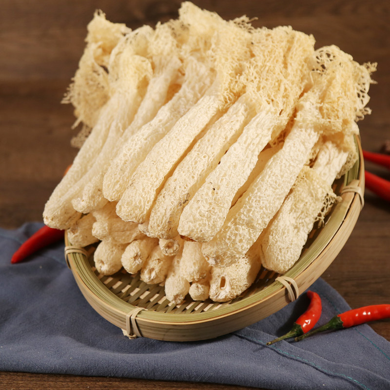 竹荪 干货 2018新货无硫磺无漂白竹笙长裙竹荪菌天然干竹荪土特产