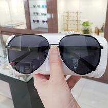 2021 new Pasha sunglasses mens large frame high-definition polarized ink mirror round clams for driving fishing PS5027