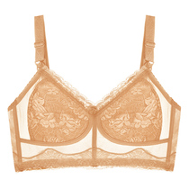 Lactation Period Breastfeeding Full Cups Adjustment Type Sexy No Steel Ring Bra Ultrathin front opening buckle coalestation big code lingerie