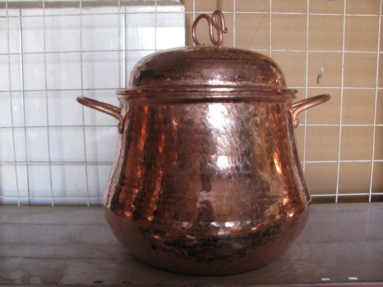 云南铜锅 纯手工加厚紫铜铜锅 铜汤锅铜炖锅 汤锅/炖煲/汤煲 餐饮