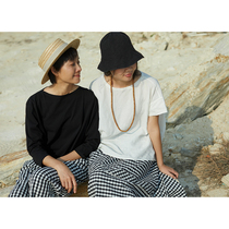 No Good to see City Spring Summers new long suede cotton fine spinning Q Enzyme Wash T-shirt 90% Sleeves Comfort two Thrones (understand)