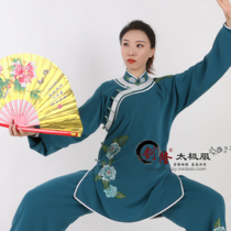 1908 Jing Yu Jianlong original design custom Taiji clothing performance clothing womens high-end embroidery embroidery