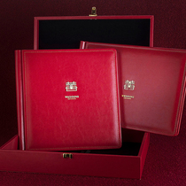 Album customization High-end photo studio wedding photos Wedding commemorative album to map customization leather wedding album production album