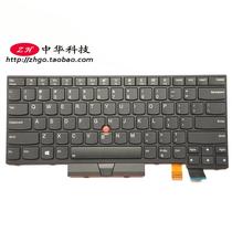 Suitable for Thinkpad Lenovo T470 T480 keyboard English with backlight 01AX569 01AX487