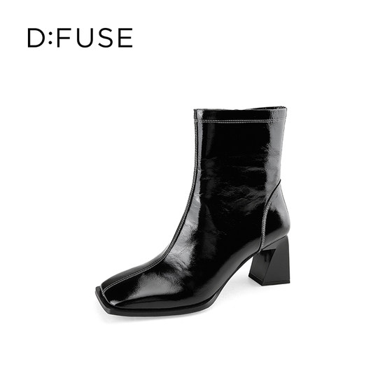 D: Fuse/Diffus autumn and winter cowhide fashion boots square toe thick high heel side zipper short boots for women DF44116502
D: Fuse/Diffus autumn and winter cowhide fashion boots square toe thick high heel side zipper short boots for women DF44116502