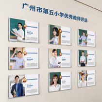 Cork board photo wall Patent frame display board Teacher display wall bulletin board wall hanging glass photo frame wall partition