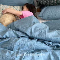 Little fairy private ~ comfortable and good-looking fafamarket Korea imported summer cotton quilt cover pillowcase