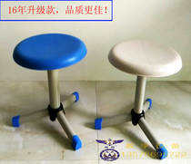 Laboratory table and chair factory direct sales four-corner thick tube student stool sketching stool laboratory stool triangle round stool special offer