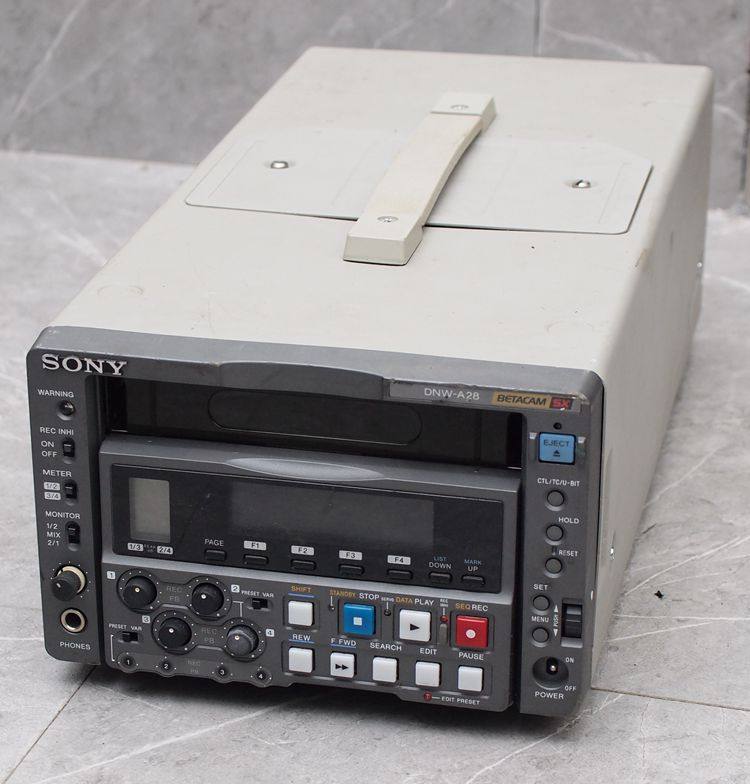 索尼betacam sx 磁带编辑机