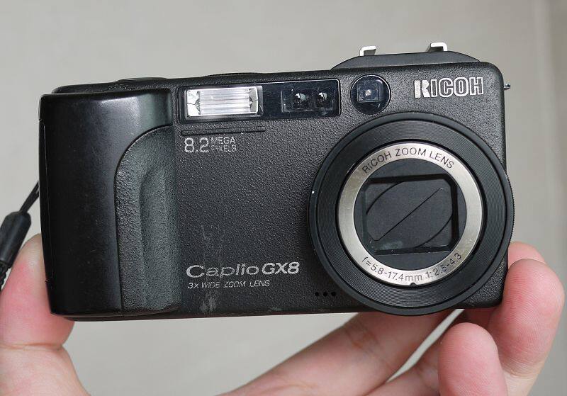 理光capliogx8数码相机800万大ccd1厘米微距28mm广角290