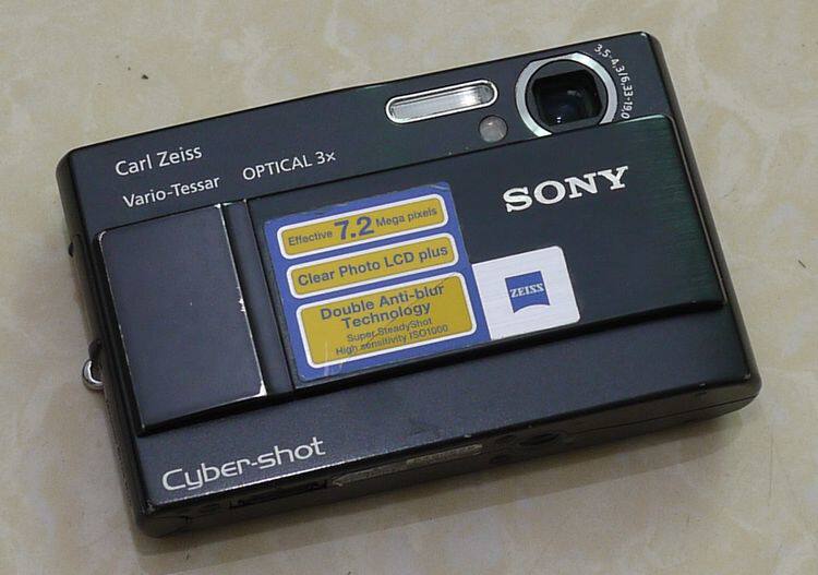 索尼dsc-t10 数码相机 720万全金属卡片机 100_二手区_摄影器材交易