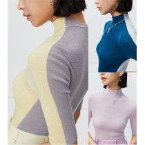 UNICA 2 wear word-of-mouth color seamless OTW silk wool Yangzi 18 stitches 120s super delicate ultra-thin knit sweater