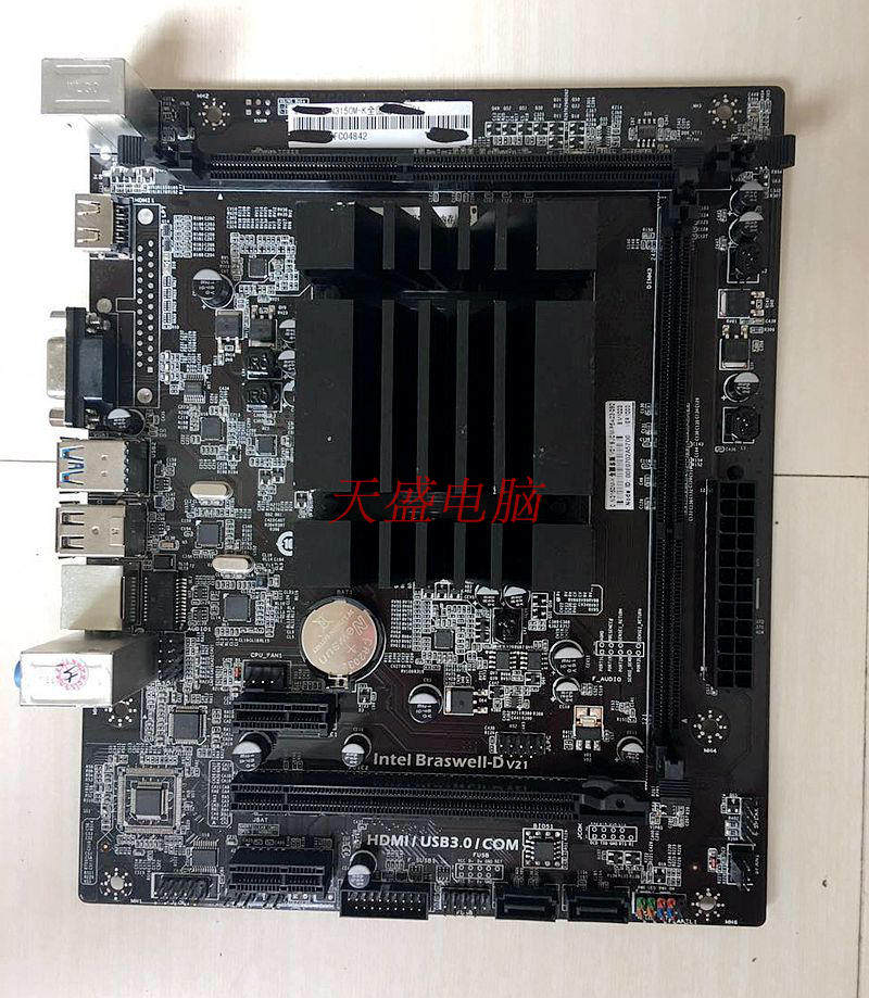 colorful/七彩虹 c.n3150m-k全固态版 v21 四核cpu套装替1900主板